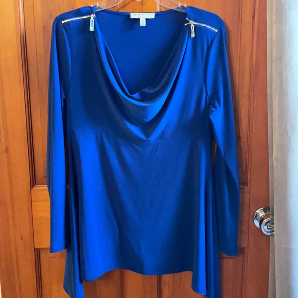 Royal blue Chaus New York size medium blouse